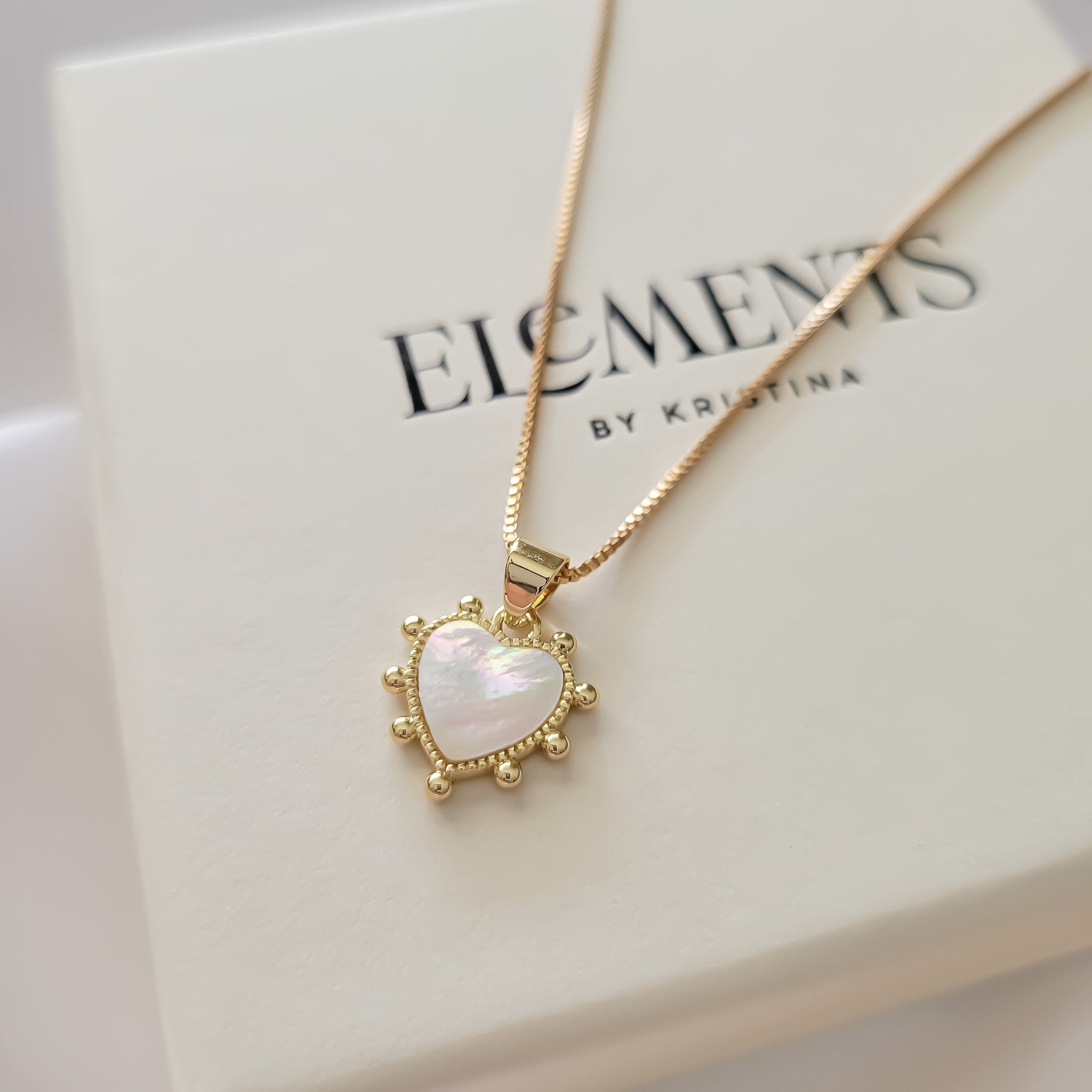 Pearl Floret Key to my Heart Necklace — Pacharee